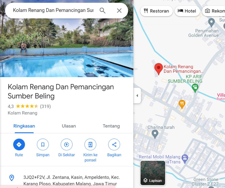 kolam renang malang