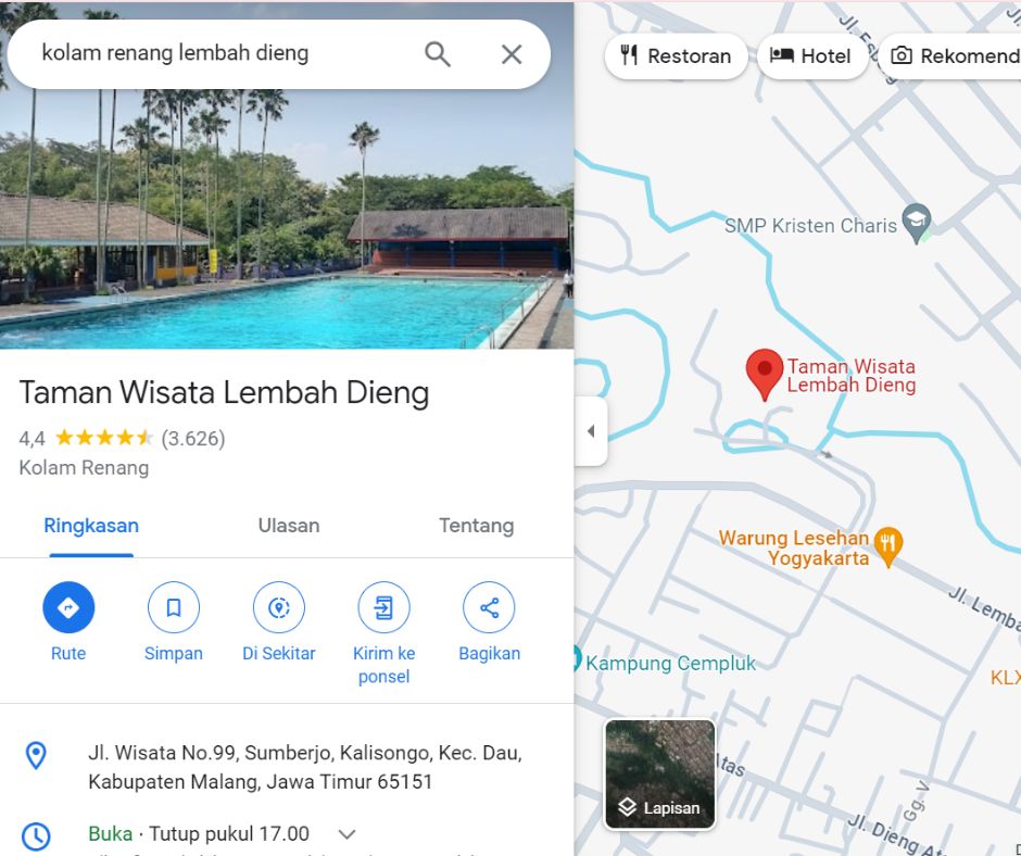 kolam renang malang