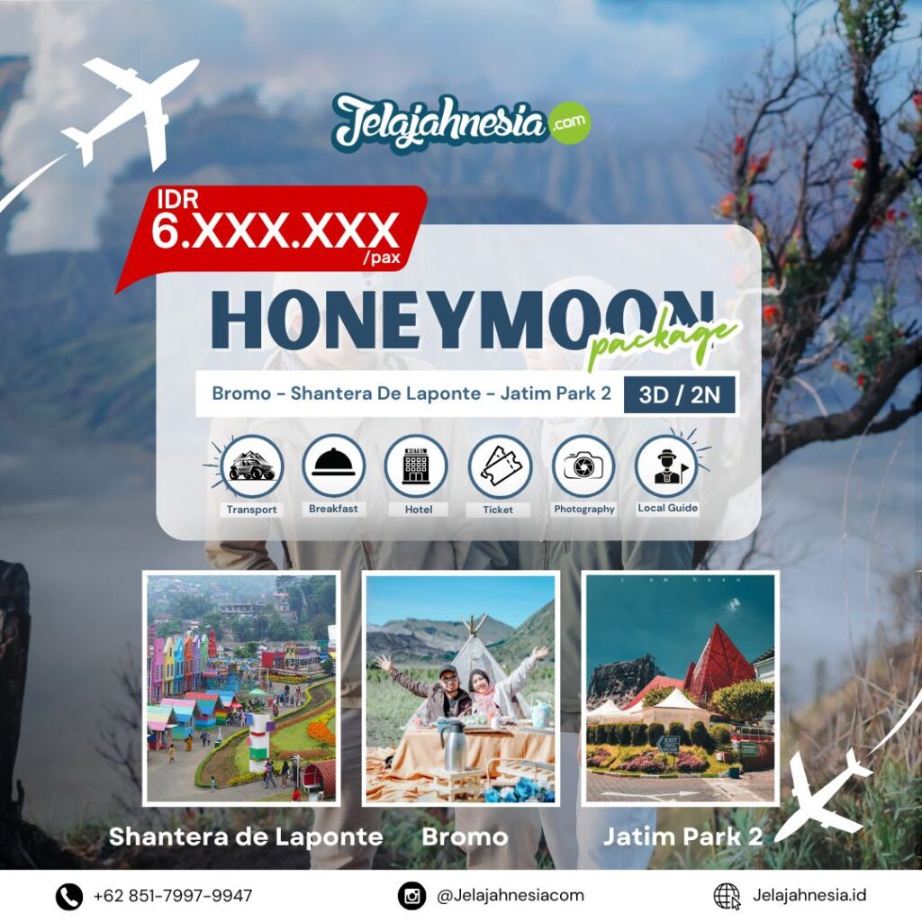 paket honeymoon malang bromo