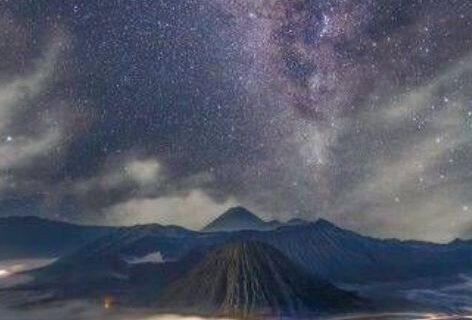 Milky Way di Bromo