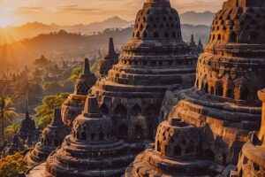 Candi Borobudur : 7 Keajaiban Dunia di Jantung Jawa Tengah