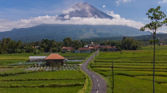 sunrise di cafe teras semeru