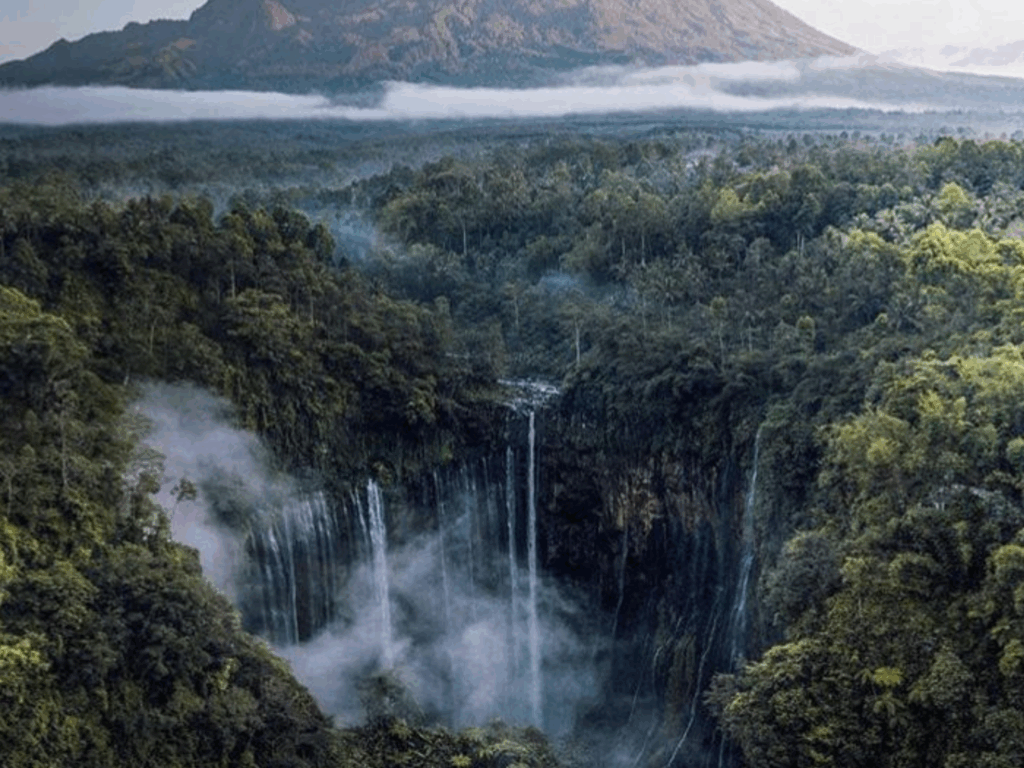 tumpak sewu waterfall