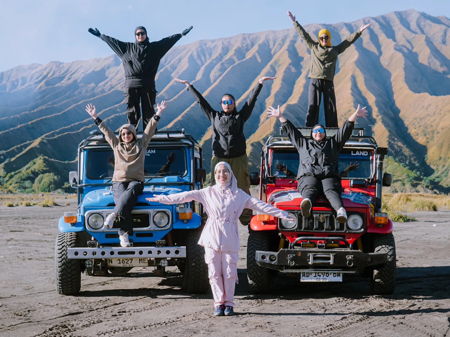 spot sunset bromo