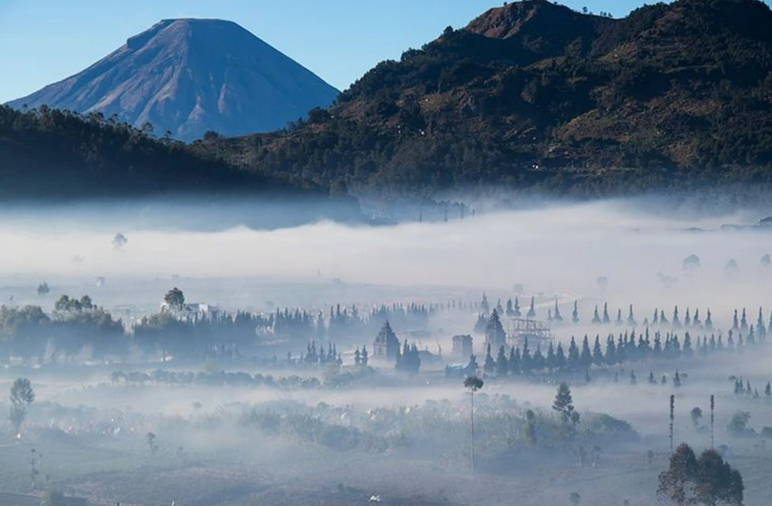 dieng membeku